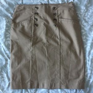 Tan skirt